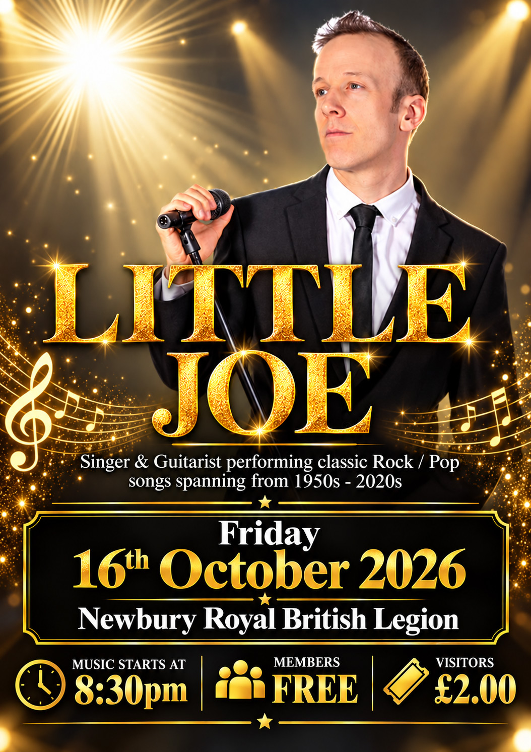 Little Joe - Newbury Royal British Legion Friday 16th October